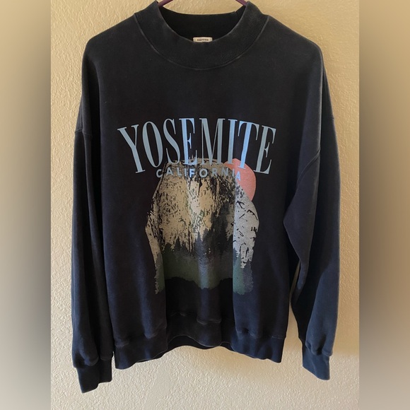Abercrombie & Fitch Yosemite Crewneck Oversized Sweater - Picture 1 of 5